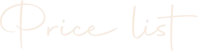 克蘿莎美學en_Price list